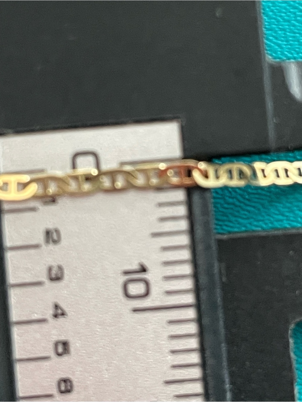 14k YG MARINERS CHAIN 22” 1.1mm - Picture 2 of 11